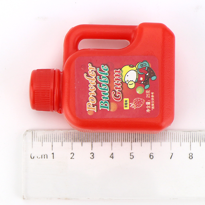 Small bucket filled with sweet and Sour Powder bubble gum in Tank CH-E348