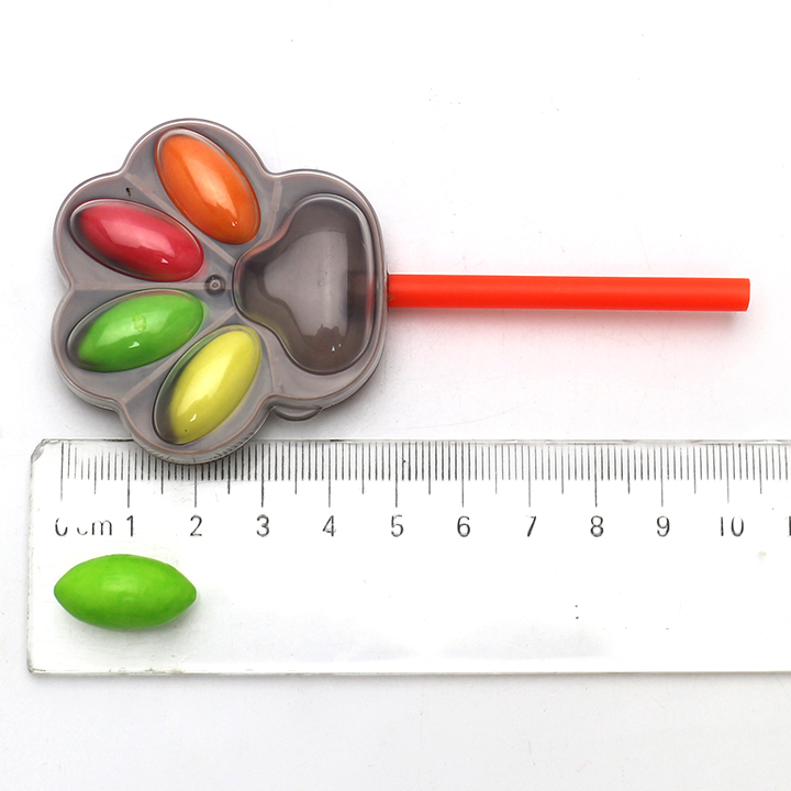 Cat Claw Olive Chewing Bubble Gum Candy Lollipop CH-E349