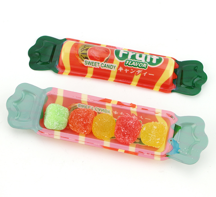Sour candy Acid mixed with fruit flavored chewable QQ gummy candy CH-J708