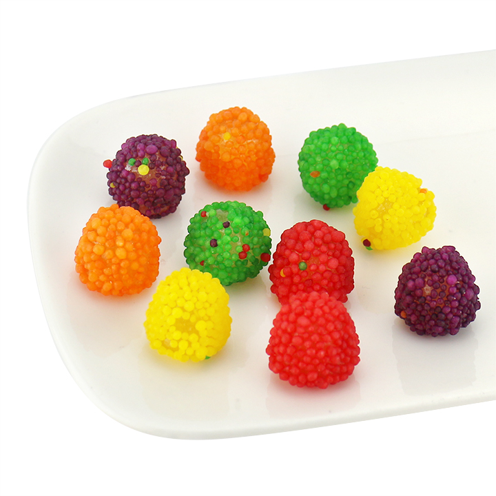 9-in-1 Waxberry Mixed fruit flavored Raspberry gummy soft candy CH-J709