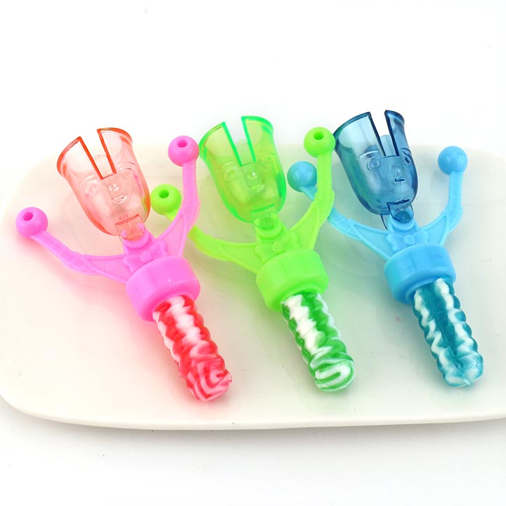 Christmas candy toy Rattle Sound Toy Shaking Bell Toy with Lollipop Candy CH-T1414