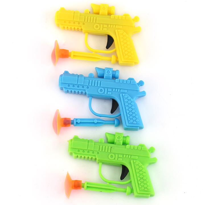 Mini Sucker bullet gun toy with bubble gum candy and tattoo stickers CH-T1415