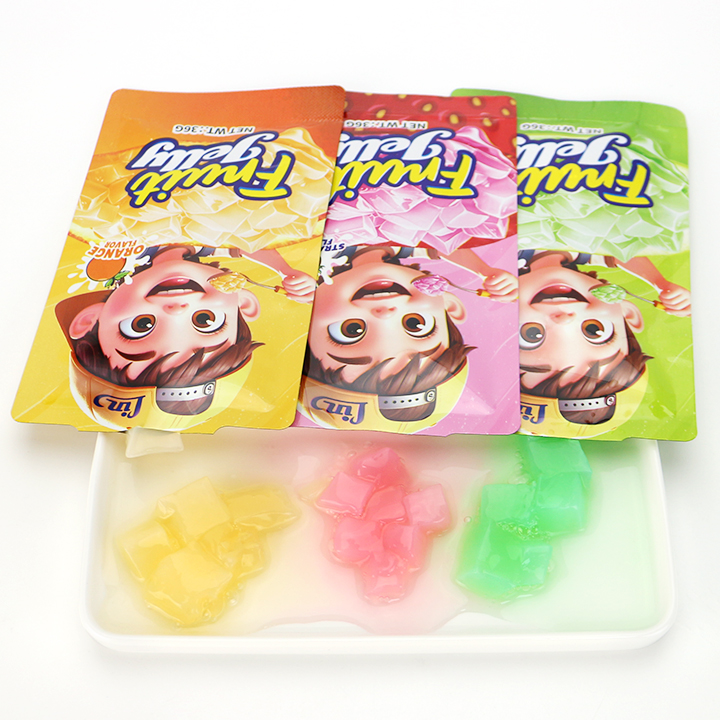 36g Coconut Jelly Cube Drink Nata De Coco Fruit Juice Drink CH-W016