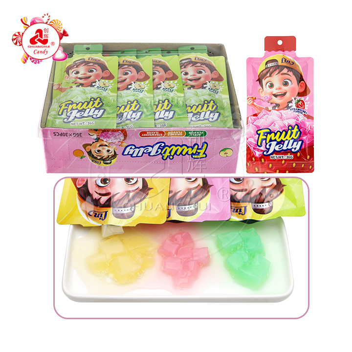 36g Coconut Jelly Cube Drink Nata De Coco Fruit Juice Drink CH-W016