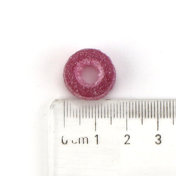 Colorful chewable Donuts gummy candy in Bubble Tea Cup Box CH-J729