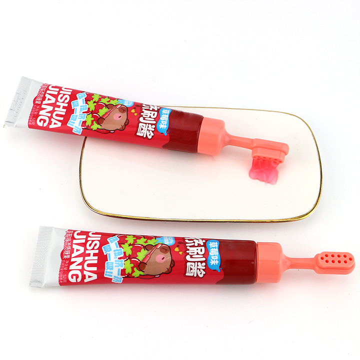 48g Squeezed Toothpaste Tube Toothbrush Jam Liquid Candy CH-N762