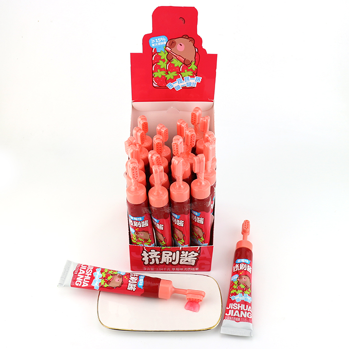 48g Squeezed Toothpaste Tube Toothbrush Jam Liquid Candy CH-N762