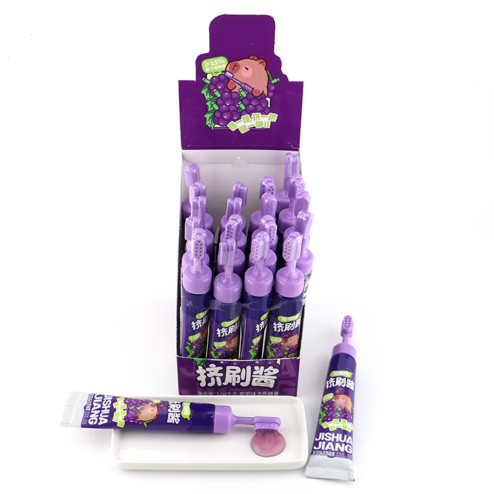 48g Squeezed Toothpaste Tube Toothbrush Jam Liquid Candy CH-N762