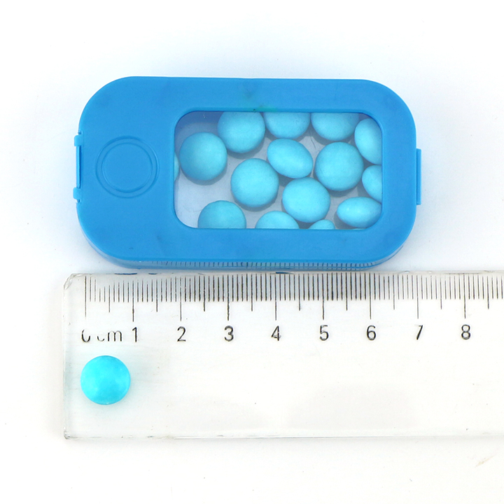 Colored Transparent phone box and mixed fruit pressed tablet candy CH-N767