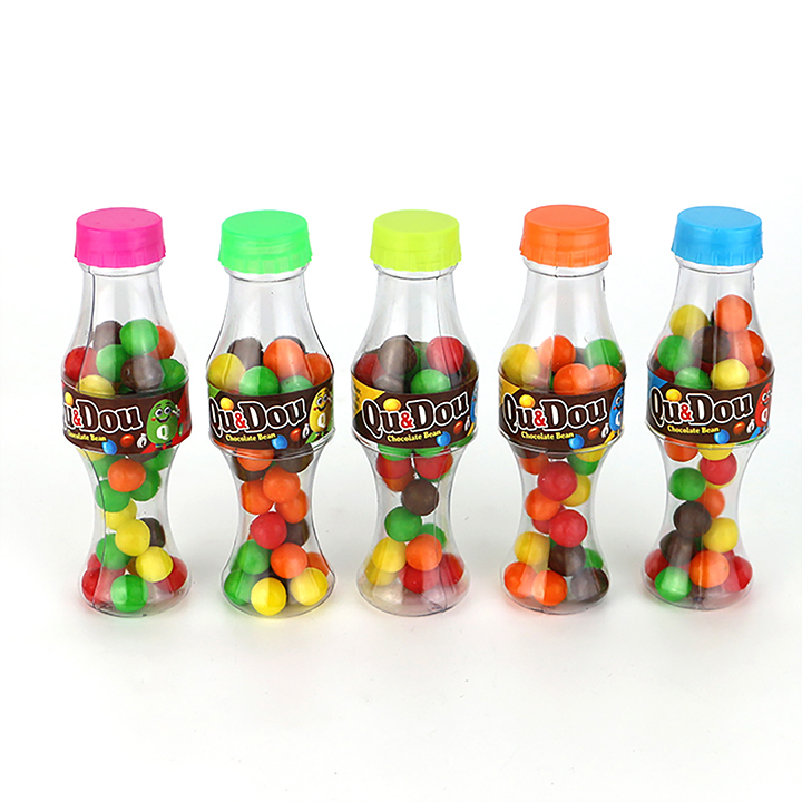 Mini Beverage bottles Qu & Dou puffed candy CH-N770
