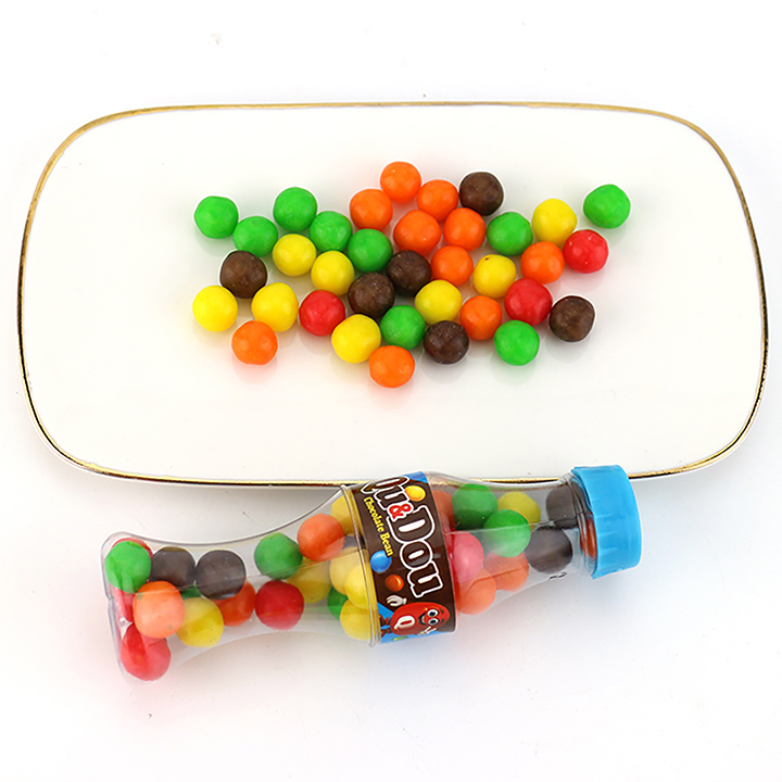 Mini Beverage bottles Qu & Dou puffed candy CH-N770