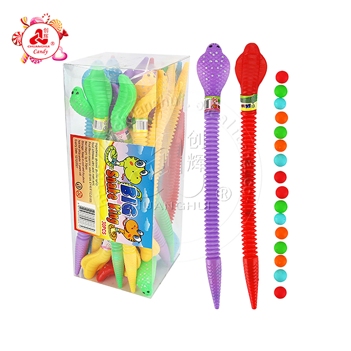 Cartoon Cobra Soft Skin Snake shaped Toy CandyCH-T1422