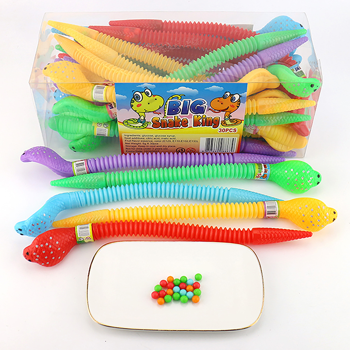 Cartoon Cobra Soft Skin Snake shaped Toy CandyCH-T1422