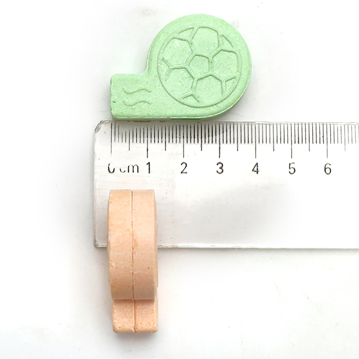 2026 World Cup Football whistle shaped pressed tablet candy CH-Z293