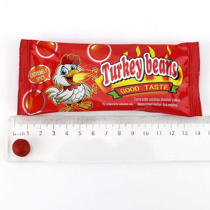 Crispy Chili Turkey Bean Instant Spicy Flavor Rice Puffed Bean Candy CH-D150