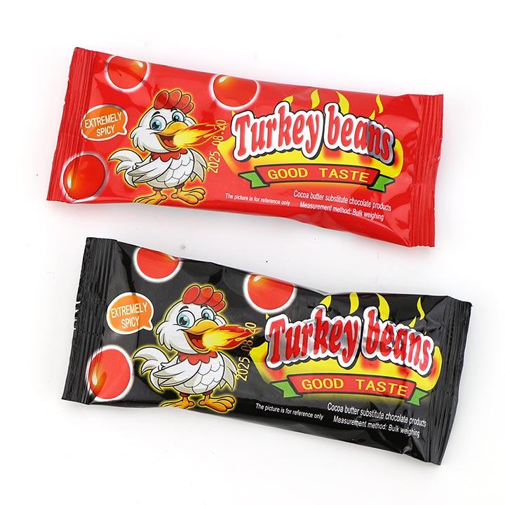 Crispy Chili Turkey Bean Instant Spicy Flavor Rice Puffed Bean Candy CH-D150