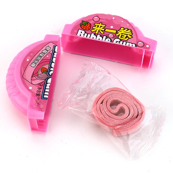 Mixed Fruit Flavors 7g Chewing Bubble Gum Roll Candy CH-E353