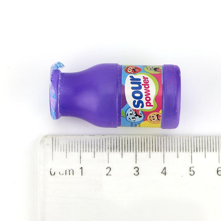 Mini Size 4g Mixed Fruit Flavor Sour Powder Bottel Candy CH-N773