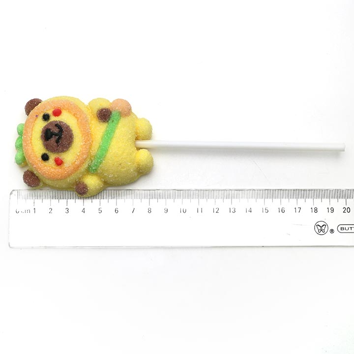 Cartoon 45g big Capybala marshmallow lollipop candy CH-M227