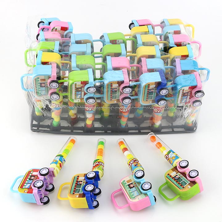 Mini handbag Luggage shaped car toy candy CH-T1430