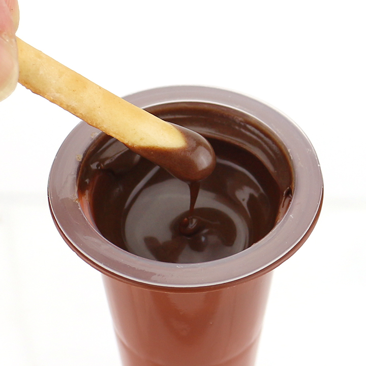 2 in 1 Choco Finger Biscuit Stick dip chocolate jam cup CH-BC169