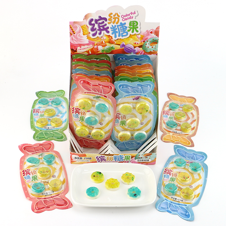 Cartoon Doughnut Candy Mini donut shaped jelly gummy candy CH-J747