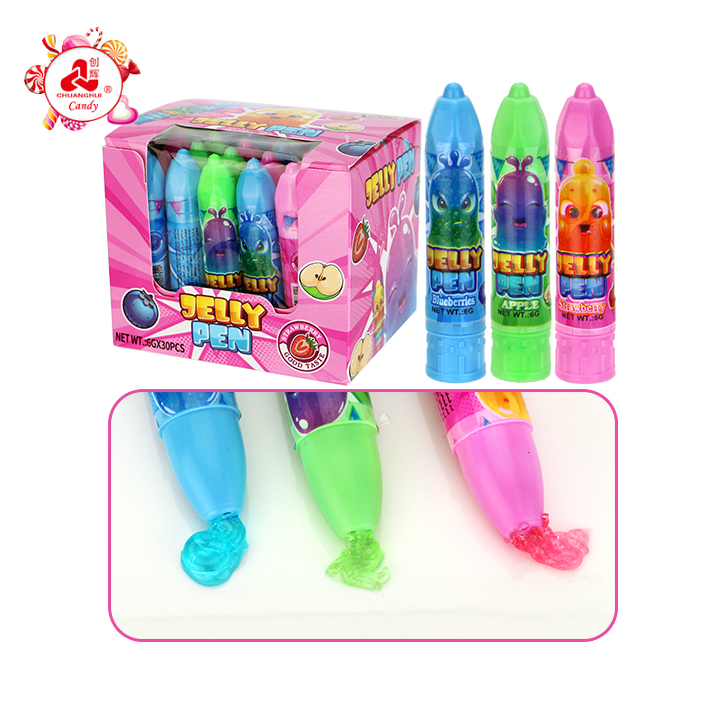 Colorful Crayon Shaped Lipstick Jelly Pen Jam Candy CH-N774