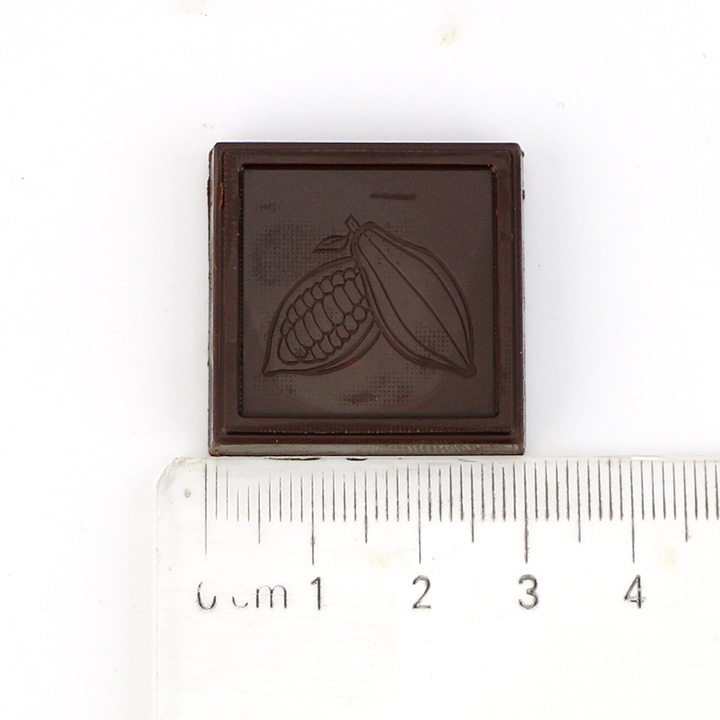 High quality Thin block Dubai chocolate with matcha flavored jam filling CH-BC170-1