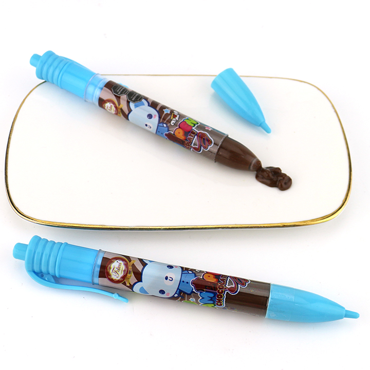 Choco Pen Shaped Squeeze Toy with Chocolate Jam Liquid Candy CH-BC171