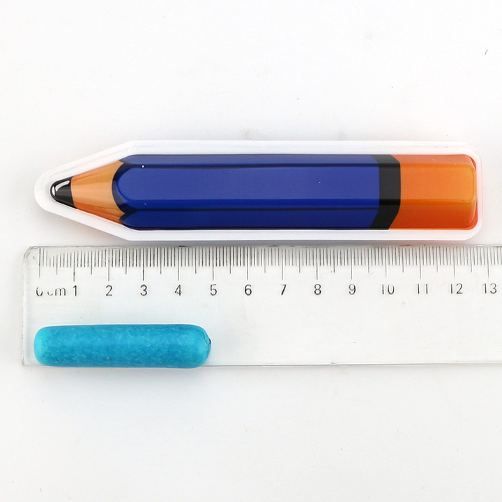pencil shaped packaging bubble gum stick with jam filled CH-E357