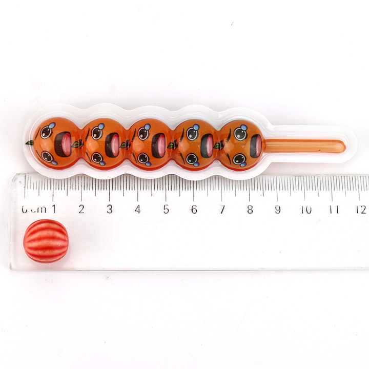 3D Mini watermelon bubble gum balls stick CH-E359