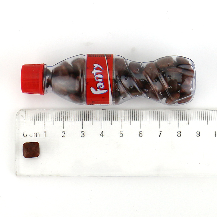 6 Colors beverage bottle shaped packaging Mini Cola bubble gum CH-N776