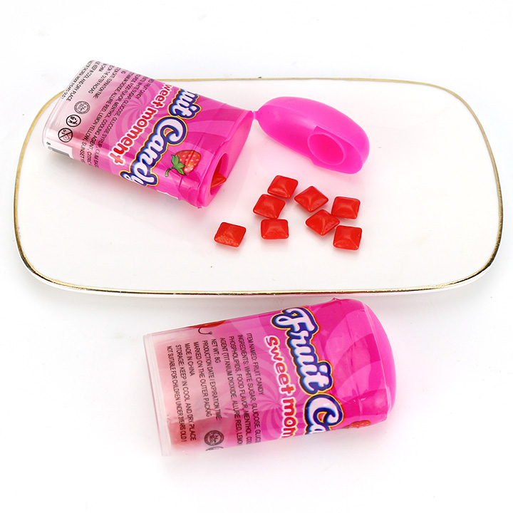 Colorful Mini Fruit Cube Chewing Bubble Gum Candy CH-N777