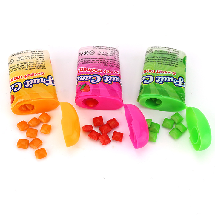 Colorful Mini Fruit Cube Chewing Bubble Gum Candy CH-N777