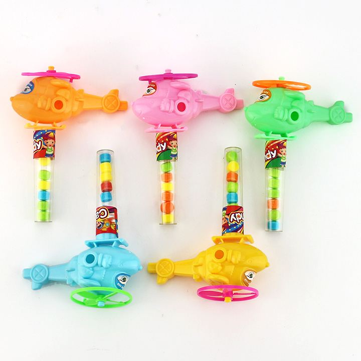 Cartoon helicopter shaped toy candy CH-T1439