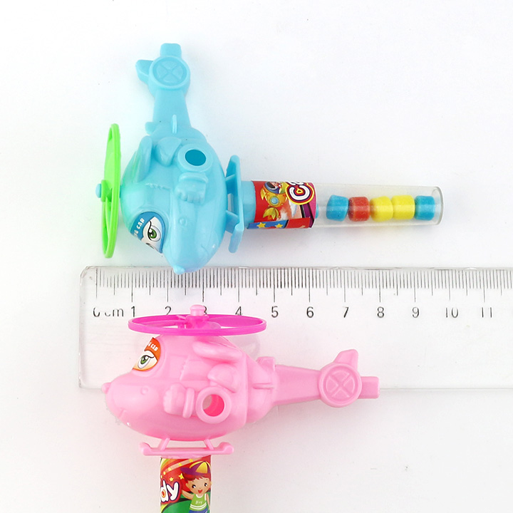 Cartoon helicopter shaped toy candy CH-T1439