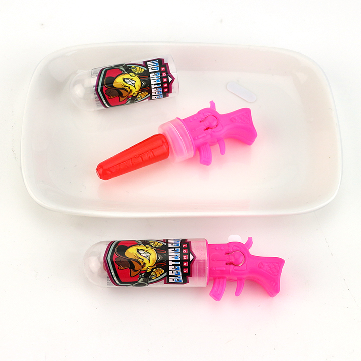 Mini Light up Gun Shaped Lollipop Toy Candy CH-T1442