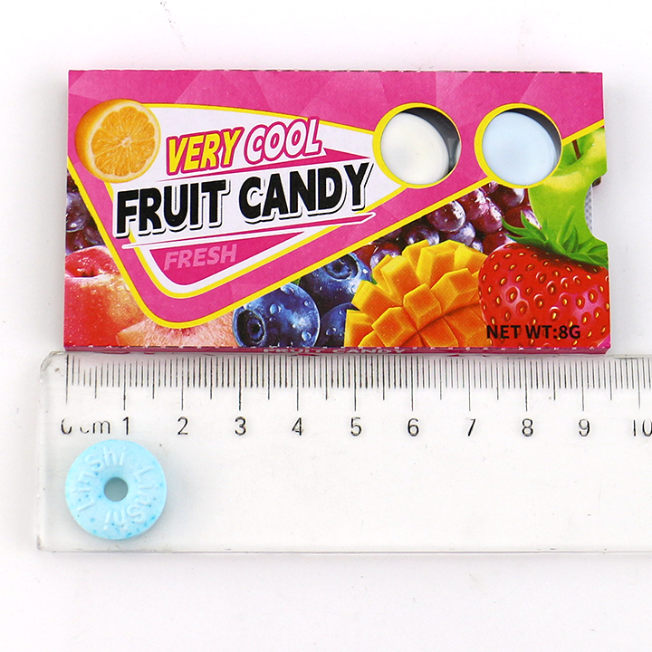 Very cool fruit mint candy Circle pressed tablet candy CH-Z294