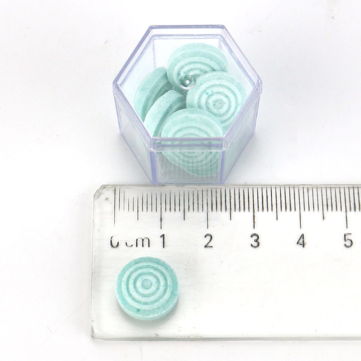 Mini hexagonal box Round fruit milk pressed tablet candy CH-Z295