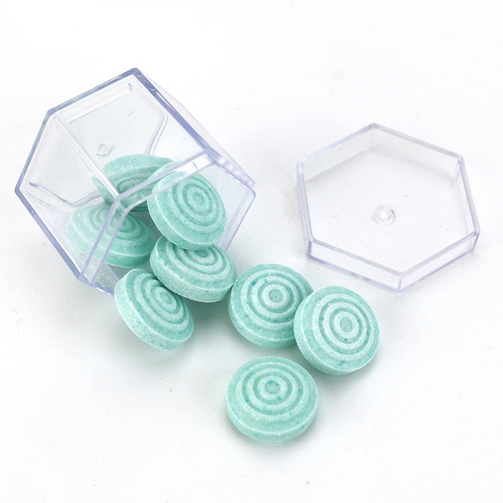 Mini hexagonal box Round fruit milk pressed tablet candy CH-Z295