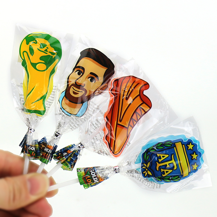 2026 Golden Boot Award, football world cup, team emblem hard lollipop candy CH-BP156