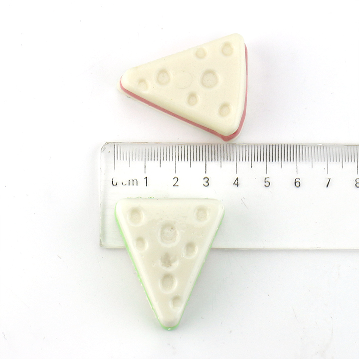 3D sandwich partycake shaped triangle gummy candy with jam filling CH-J759