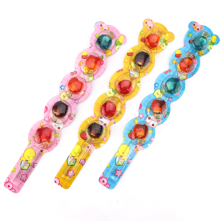 5-in-1 XO wine bottle shaped string lollipop jelly gummy candy CH-J763