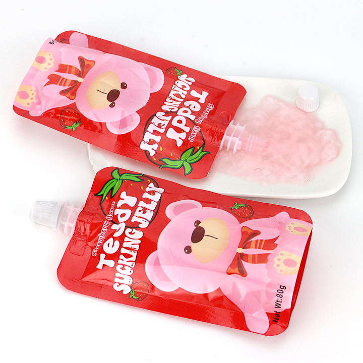 Instant bag Suck Jelly Jam Mixed Fruit Flavored Little Bear Sucking Jelly Drink CH-K321