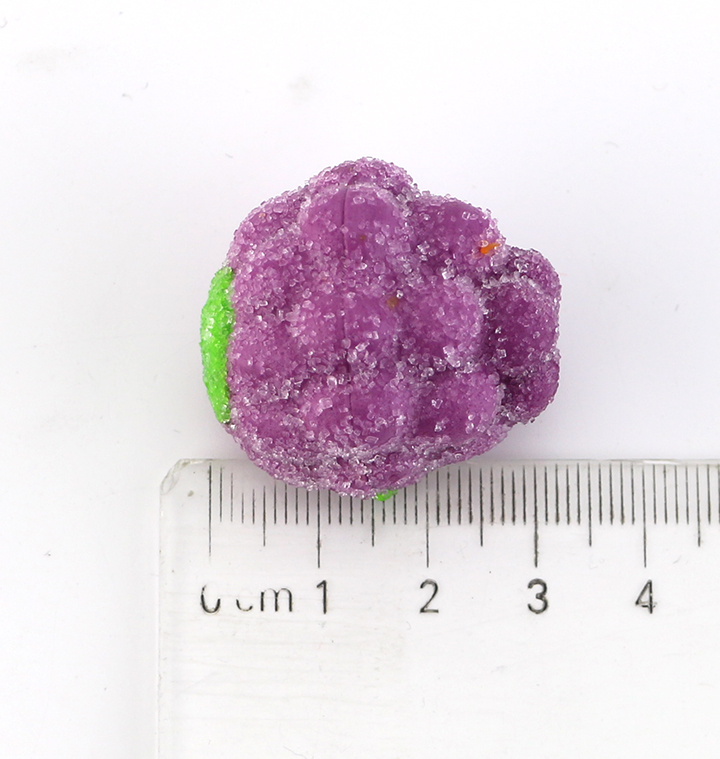 3D grape shaped marshmallow candy with jam filling CH-M241