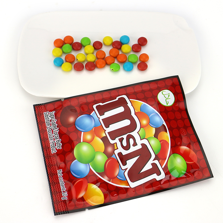 MsN colorful crispy sugar-coated chocolate bean candy CH-BC176