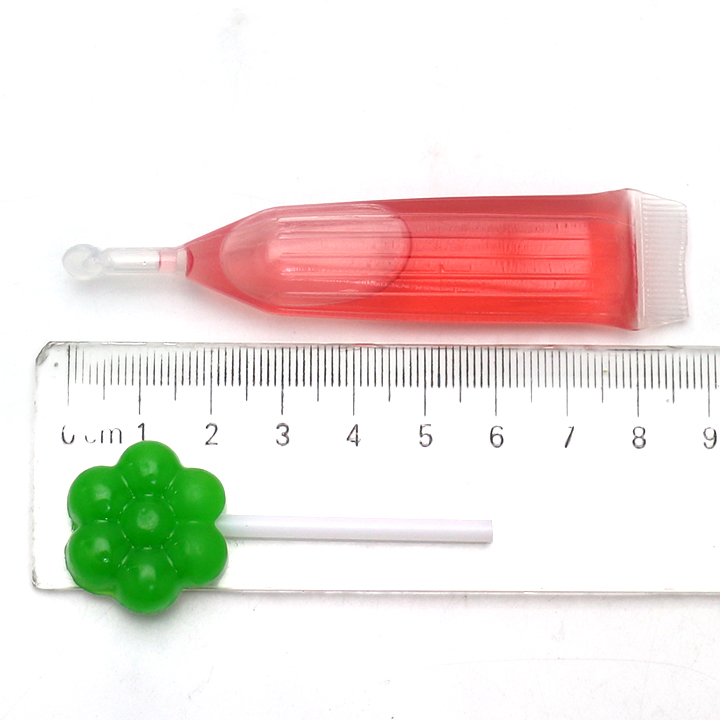 Skill Pop Mini Flower Lollipops with Jam Liquid Candy CH-BP158