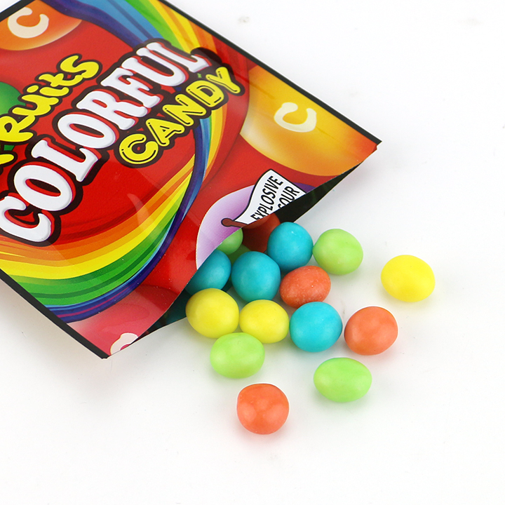 Fruits Colorful milk flavor chewy jelly bean candy CH-J768
