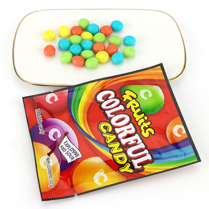Fruits Colorful milk flavor chewy jelly bean candy CH-J768