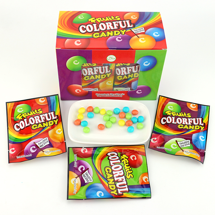 Fruits Colorful milk flavor chewy jelly bean candy CH-J768